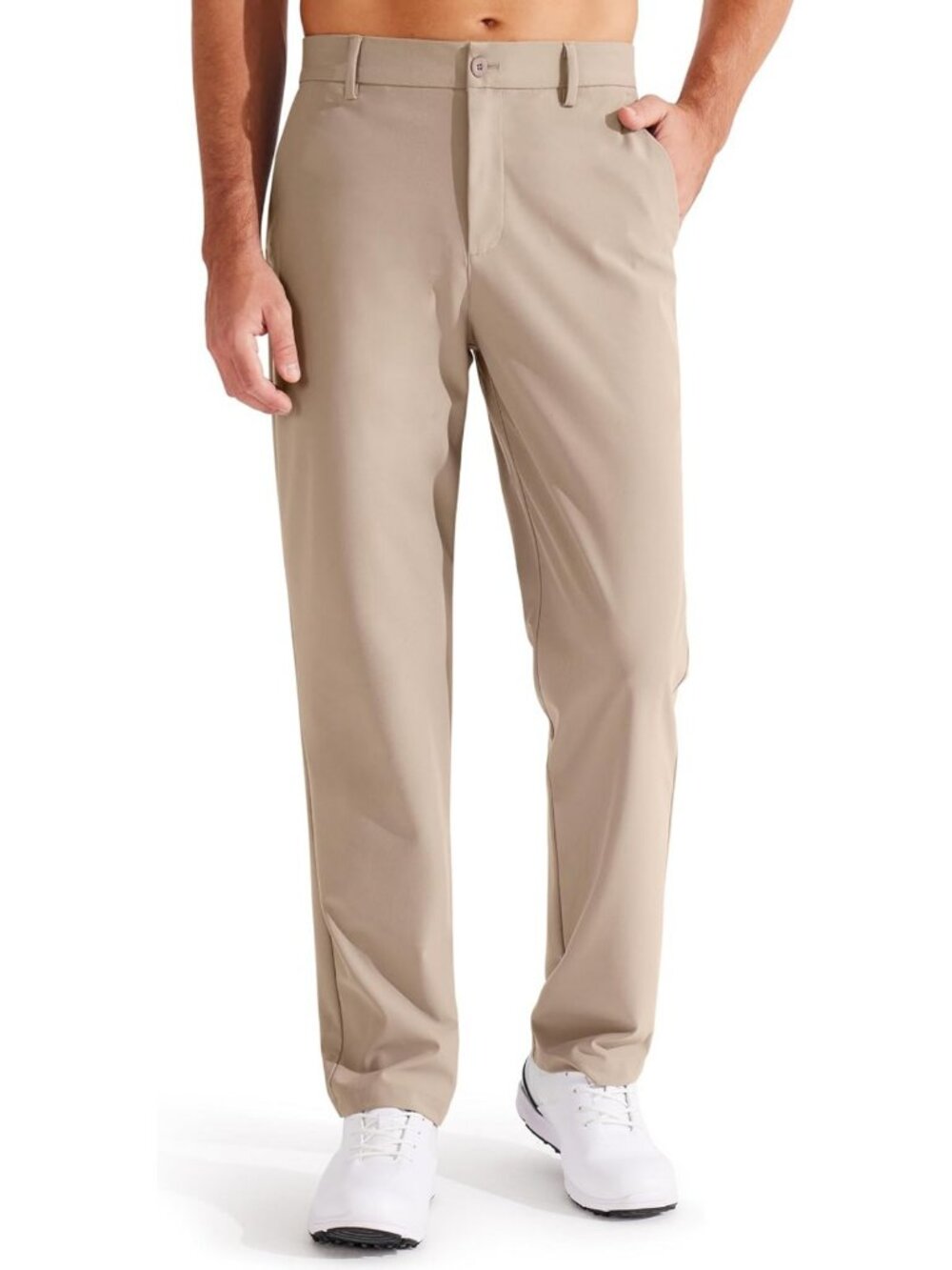 Men's Stretch Golf Pants - 29" 31" 33" Business Casual Dress Pants for Work